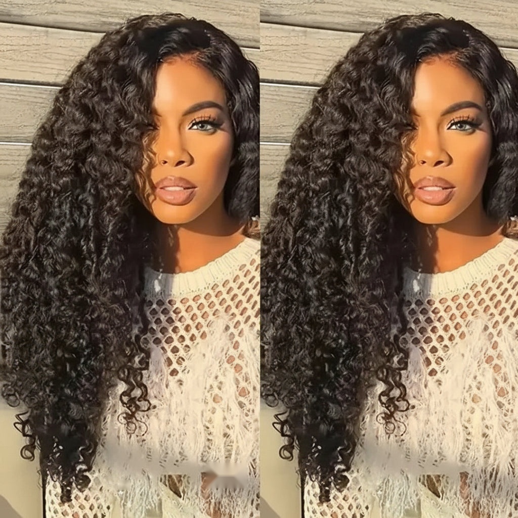Burmese Curly Half Wig